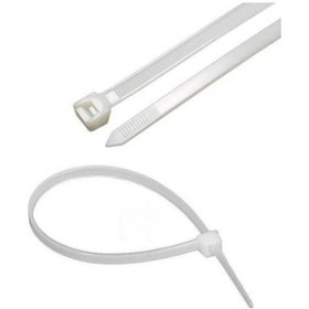 Resim Mutlusan 4.8x300 Beyaz Kablo Bağı 100 Lü 