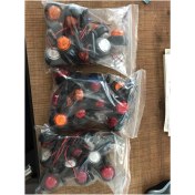 Resim Ahmet Otomotiv 10 Ad Mini LED Takoz Lamba Sarı Kırmızı 