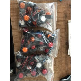 Resim Ahmet Otomotiv 10 Ad Mini LED Takoz Lamba Sarı Kırmızı 