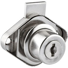 Resim Metal Oval Çekmece Dolap Kilidi 