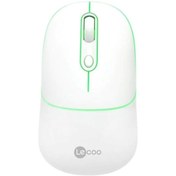 Resim LENOVO Lecoo WS210 Wifi+ Bluetooth 1600 Dpi Şarjlı Sessiz Kompakt Kablosuz Optik Mouse Beyaz 