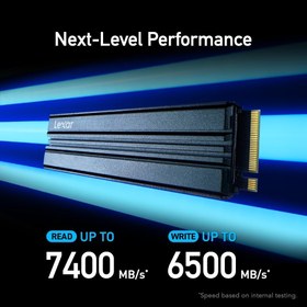 Resim Lexar NM790 4 TB Gen4 NVMe SSD - Yüksek Hız, PS5 Uyumlu, Heatsink Dahil 
