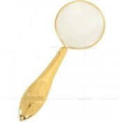 Resim Altın Renkli 5X45MM Zarif Işlemeli Özel Tasarlanmış Hediye BÜYÜTEÇMG181557 