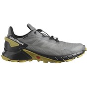 Resim Salomon L47317200 O.C.O Supercross 4 Gtx Erkek Spor Ayakkabı Pewter/Black/Cress Green 