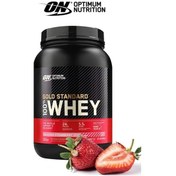 Resim Optimum Nutrition Optimum Çilek Aromalı Gold Standard Whey Protei 