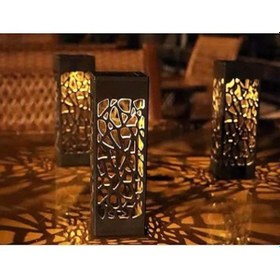 Resim Solar Bahçe Yürüyüş Yolu Lambası Sarı 