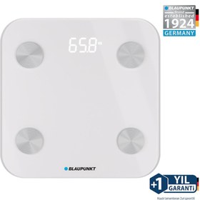 Resim Blaupunkt SW500 Body Master Smart Bluetooth Tartı Baskül Beyaz 