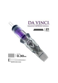 Resim Bishop Davinci V2 1021 Mlt Magnum Bugpin Long Taper Kartuş Dövme İğnesi 