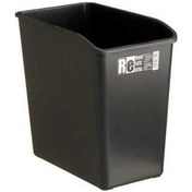 Resim Tongxida Küçük Ofis & Ev Çöp Kutusu - Dayanıklı Siyah Plastik, 7.7l 