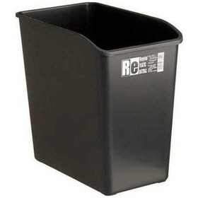 Resim Tongxida Küçük Ofis & Ev Çöp Kutusu - Dayanıklı Siyah Plastik, 7.7l 