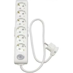 Resim Multi-let 6'lı Anahtarlı 7 Metre Topraklı Çocuk Korumalı Kablolu Grup Priz 