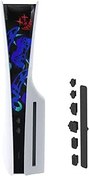 Resim PS5 Slim için Toz Tapalı Toz Kapağı Mesh, PS5 Slim Radyatör Bariyeri, Evcil Hayvan Saçı Toz Filtresi, PS5 Slim için Konsol Aksesuarları (PVC-D) 