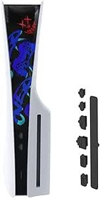 Resim PS5 Slim için Toz Tapalı Toz Kapağı Mesh, PS5 Slim Radyatör Bariyeri, Evcil Hayvan Saçı Toz Filtresi, PS5 Slim için Konsol Aksesuarları (PVC-D) 
