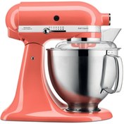 Resim Kitchenaid 5KSM185PSEPH Artisan 4,8 Litre Stand Mikseri Mercan 