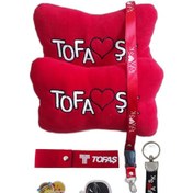 Resim Tofaş Uyumlu Polar Ortopedik Araç Seyahat Boyun Yastık & Tofaş Araç Aksesuar 