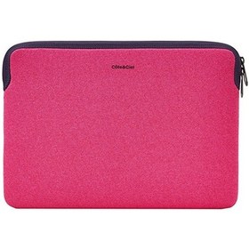 Resim Cote&ciel Mackbook 15" İle Uyumlu Taşıma Kılıfı Tekstil Pink Melange Klasik 