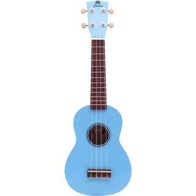 Resim Carlos CRU50-BL Mavi Soprano Ukulele 
