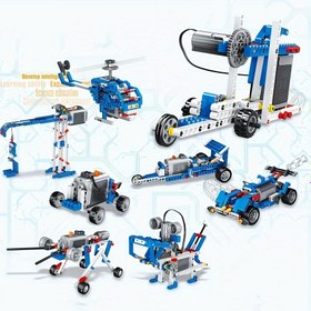 Resim 396 adet STEMEDU ABS Yapım Blokları, Karışık Renk, Güç Fonksiyonu Seti ile, Öğrenciler için, Cadılar Bayramı, Noel Hediyeleri 