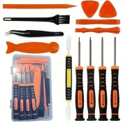 Resim Gateesat Switch Xbox Ps Oyun Kumandası Tamir Seti 13in1 Tools Vida Takımı Çanta ler 