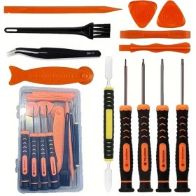 Resim Gateesat Switch Xbox Ps Oyun Kumandası Tamir Seti 13in1 Tools Vida Takımı Çanta ler 