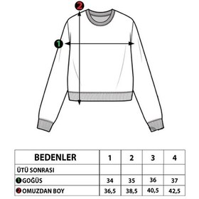 Resim Toontoy Kız Çocuk Puantiye Desenli Sweatshirt Pudra 