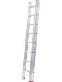 Resim Elmas Serisi - 2 Parça X 2 Metre 4 Metre Alüminyum Merdiven - Yerli Üretim 