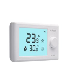 Resim Rcon Rc 205 Kablolu Oda Termostatı Dijital Yatık Ekran 