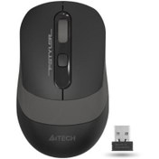 Resim FG10S Nano 2000DPI Silent Optik USB Gri Kablosuz Mouse A4-Tech