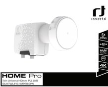 Resim Inverto Home Pro ULN Twin LNB Full HD 4K Uyumlu 