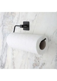 Resim River World Paslanmaz Metal Kendiliğinden Yapışkanlı Siyah Renk Havluluk Rulo 
