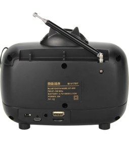 Resim Meier M-V17Bt Bluetooth+Usb+Sd Nostaljik Radyo 