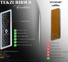 Resim Cadillac Gazetelik direk lambası Renault (Sensörlü) - Kırmızı 