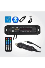 Resim Class Usb402 Oto Bluetooth Aux Çevirici Modül Konuşma Özellikli Mikrofonlu 