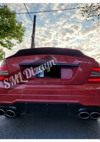 Resim Mercedes W204 Rt Dizayn Spoiler-spoyler 