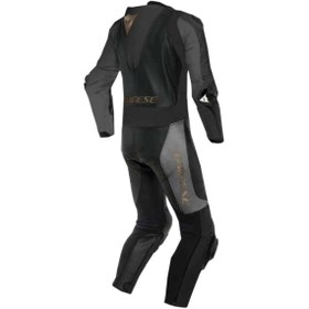 Resim Dainese Laguna Seca 5 Lthr Suit Perf.Blk Ant.Tıbetan Platıum Tulum 