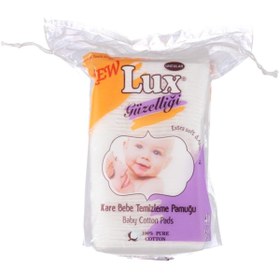 Resim LUX Bebek Temizleme Pamuğu İpek Gibi Yumuşak 60 Lı 6 Paket 