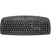 Resim Frisby Fk-134au, Arapça Kablolu Multimedia Ofis Klavye 