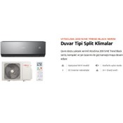 Resim Viessmann Vitoclima 200 Trend Black 12.000 BTU İnverter Split Klima R32 A++ Siyah 2025 (Montaj Dahil) 