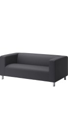 Resim IKEA Gri Ferah Kanepe - 2'li Kanepe Kılıfı 
