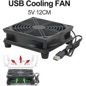 Resim Trendooze Yönlendirici V Üstü Usb Tv Soğutucu Soğutma Set Radyatör Kutu Kaynağı Jms Hava Güç Fanı Cm 5 12 Ww 120x120x38 Mm 