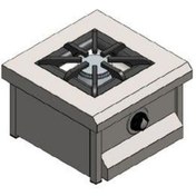 Resim Csa Karacasan Set Üstü Tekli 1 Gözlü Doğalgazlı Ocak 