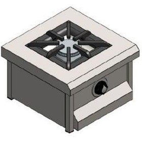 Resim Csa Karacasan Set Üstü Tekli 1 Gözlü Doğalgazlı Ocak 