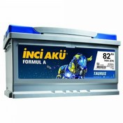 Resim İnci Formul A Taurus 12 V 82 Ah 740 CCA Akü 
