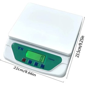 Resim Lisinya TS-500 Dijital Terazi - LCD Ekran, Dara Alma, Sayım Fonksiyonlu, Yüksek Hassasiyetli Tartım Cihazı 