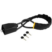 Resim Geekyou S308 Demir Gövde Direksiyon Kilit, Çelik Tel, 3 Anahtar, Siyah Renk, Araç Güvenliği Aleti 