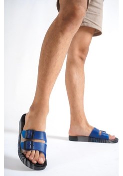 Erkek Beyaz Bisiklet Desenli Yumuşak Tabanlı Ev Terlik Beyaz