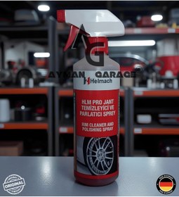 Resim Helmach HLM PRO Jant Temizleyici & Parlatıcı Sprey ORIJINAL 500 ML 