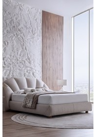 Resim Yataş Natura Rest Yatak, Baza, Başlık 3'lü Set - Bej - 180x200 