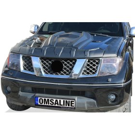 Resim Omsa Nissan Navara Dragon Ön Kaput Rüzgarlığı 3 Parça 2006-2015 Arası 