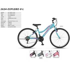 Resim Ümit Bisiklet 32634 26-explorer L-mtb-v-21 Kız Bisiklet 26 Jant 001 